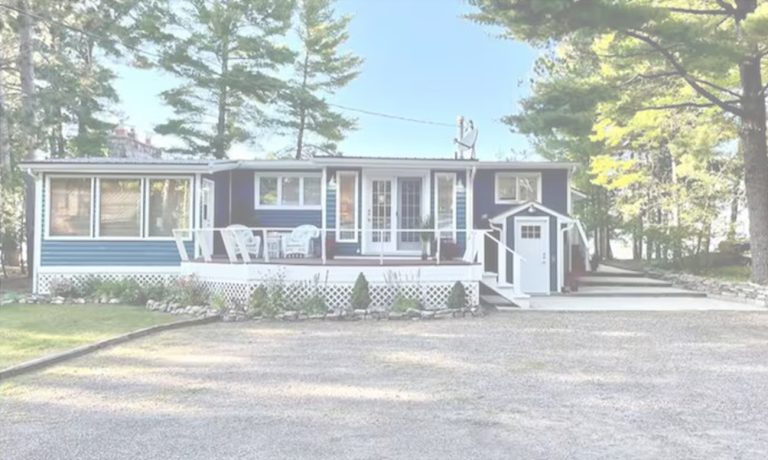 Front of the cottage